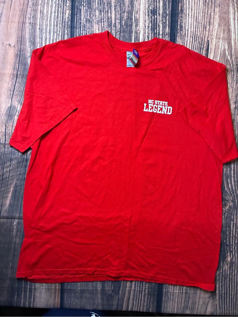 Gildan Red NC State LEGEND Short-Sleeve Tee